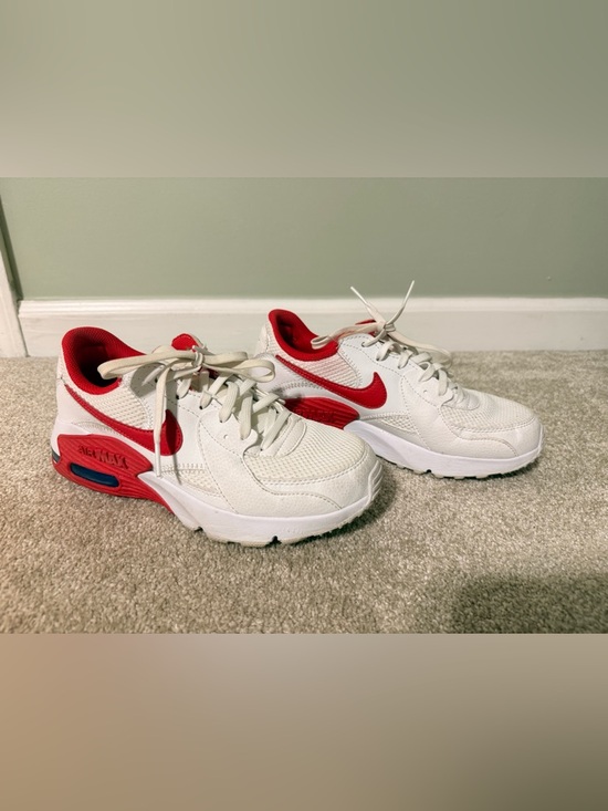 Nike Shoes - Nike Air Max with Red Swoosh